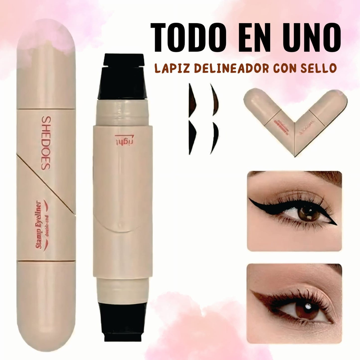 Sello delineador de ojos giratorio